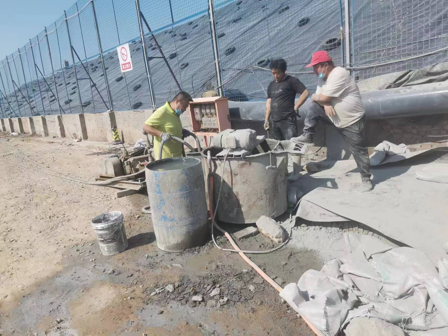 会山镇袖阀管注浆