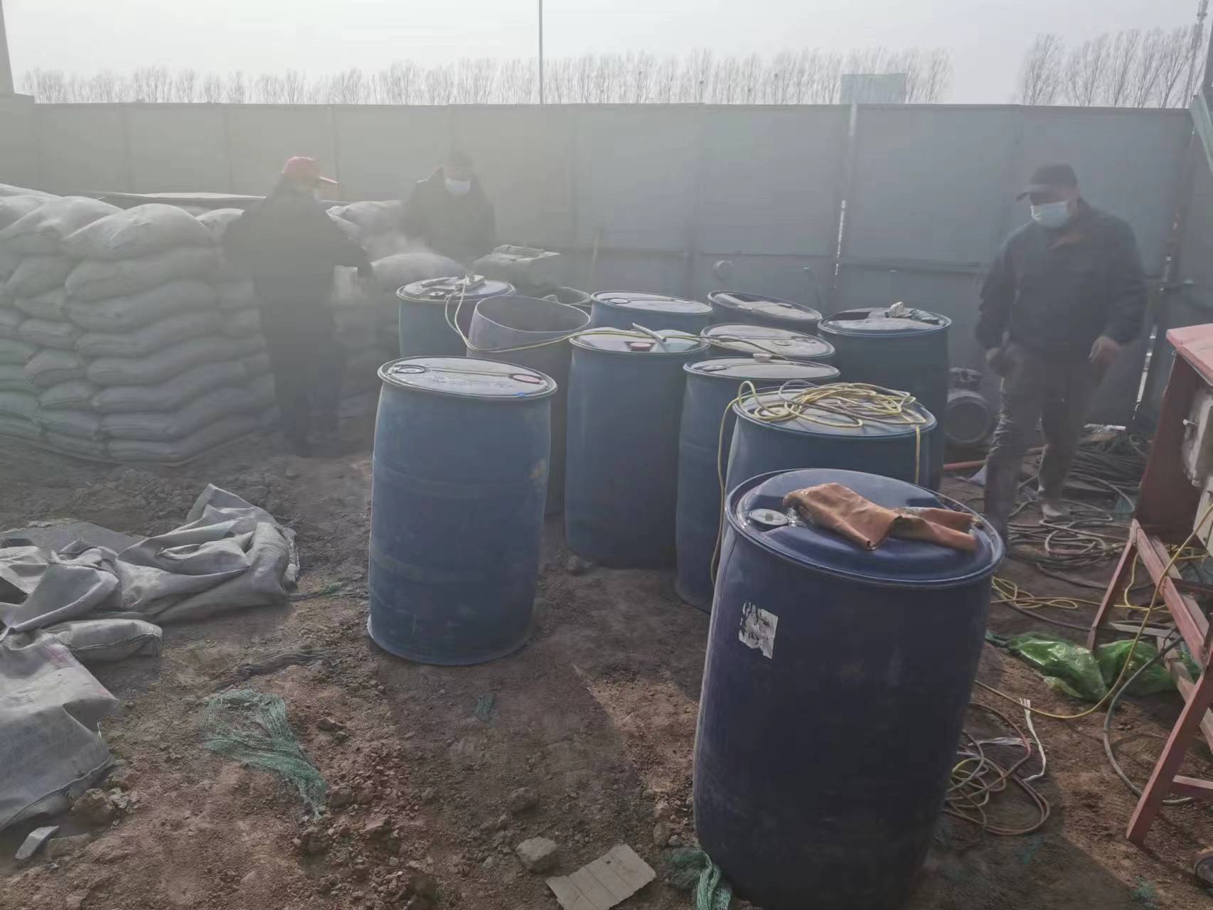 会山镇水泥注浆